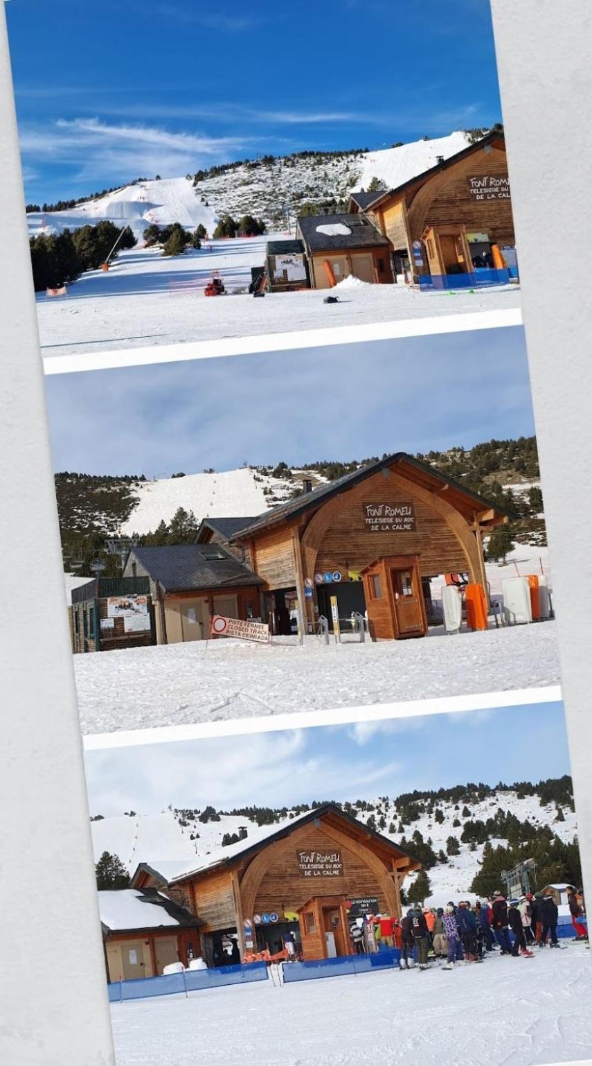 Apt Cosy, 4 Pers, Plein Centre Ville, Parking Offert Font-Romeu-Odeillo-Via Eksteriør bilde